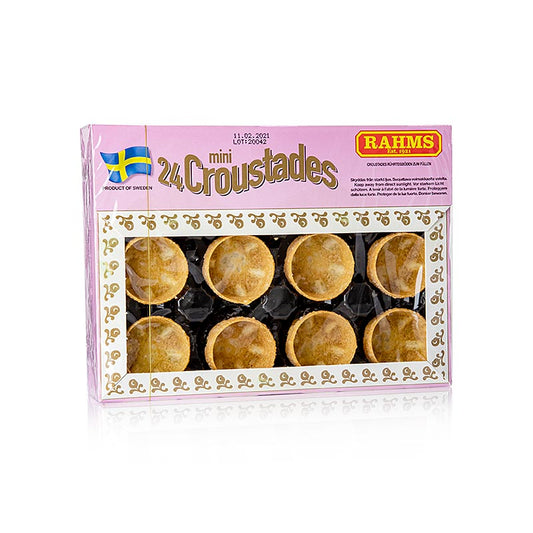 Mini-Croustaden, ø 3,8cm, Mürbeteig, 50 g, 24 St