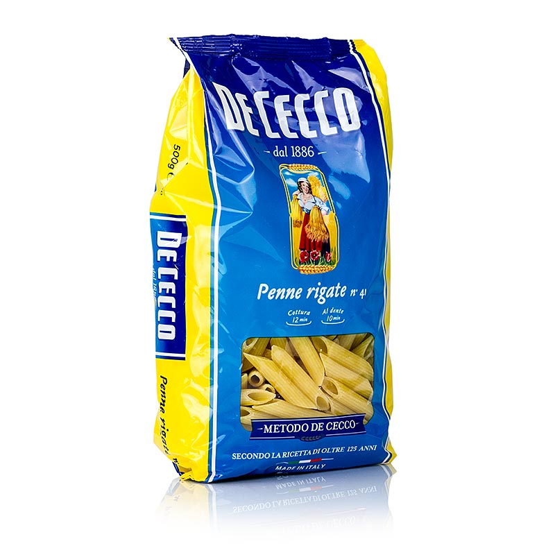 De Cecco Penne Rigate, No.41, 500 g