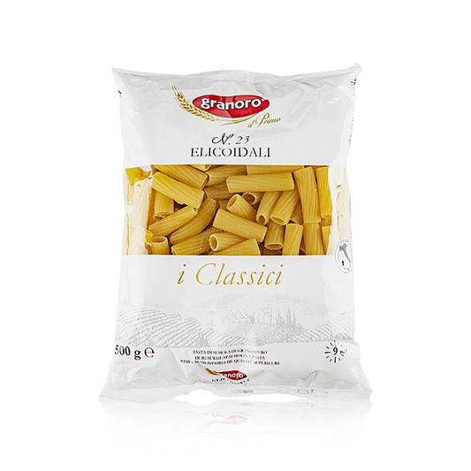 Granoro Rigatoni/ Elicoidali, kurze Röhren, No.23, 12 kg, 24 x 500g