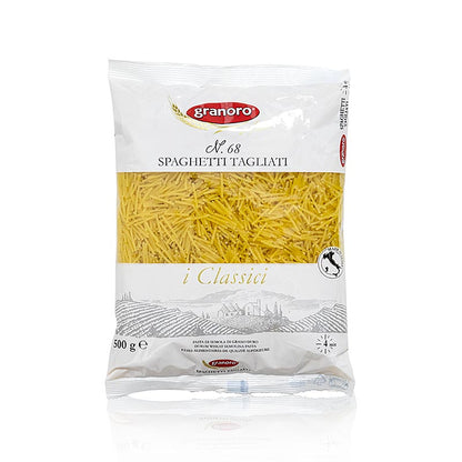 Granoro Vermicelli Tagliati, dünne kurze Suppennudel, No.68, 500 g