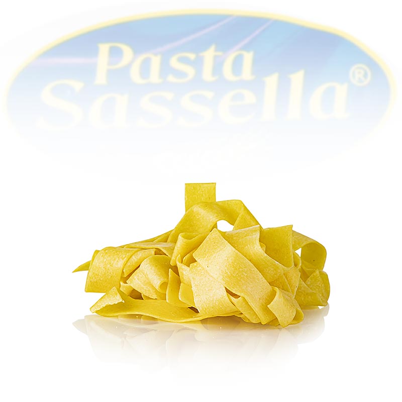 Frische Pappardelle mit Ei, Bandnudel, 20 mm, Sassella, 500 g