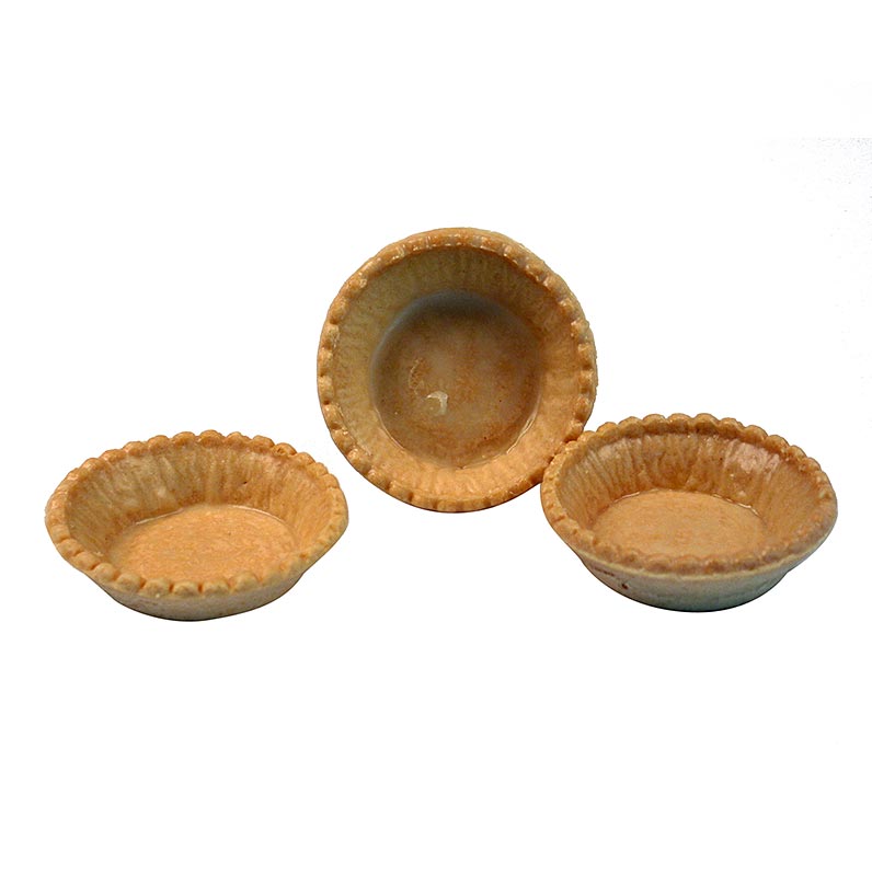 Snack-Tartelettes, rund, ø 7cm, hell, salzig, 1,93 kg, 140 St