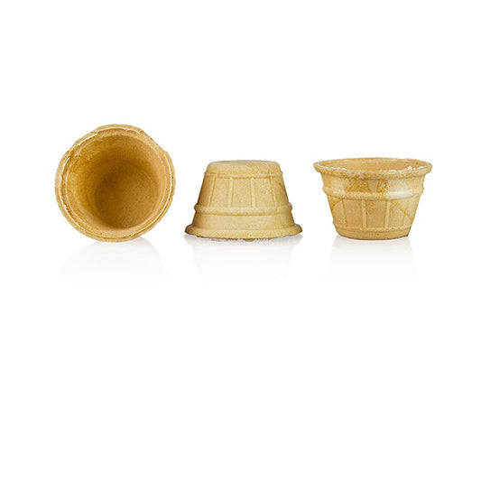 Portions-Waffelbecher, ø 27/40x27mm, 22ml, 2,9 kg, 1.380 St