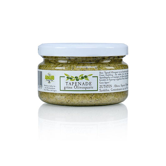 Oliven-Paste - Tapenade, grün, Arnaud, 200 g