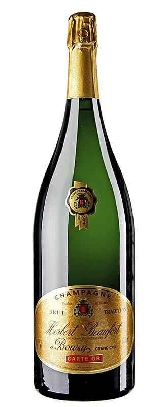 Champagner H.Beaufort "Carte d´Or" Grand Cru, brut, 12 % vol., Doppelmagnum, 3 l