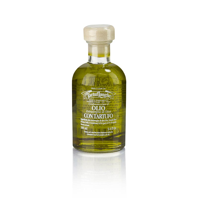 Natives Olivenöl Extra mit Sommertrüffel & Aroma (Trüffelöl), Tartuflanghe, 100 ml