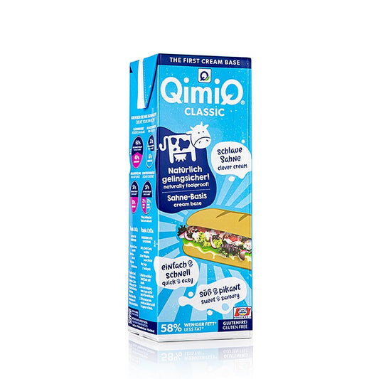 QimiQ Classic Natur, zum Kochen, Backen, Verfeinern, 15% Fett, 1 kg