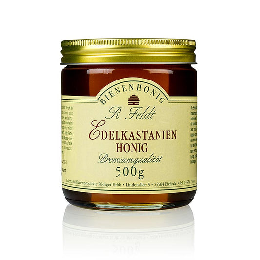 Edelkastanien-Honig, Italien, mittelbraun, flüssig, zartbitter, 500 g