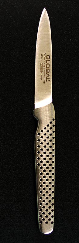 Global GSF-31 Kleines Schälmesser, geschmiedet, langer Griff, 8 cm, 1 St