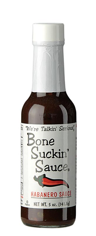 Bone Suckin´ Sauce Habanero BBQ Sauce (Hiccuppin-Hot), Ford´s Food, 147 ml