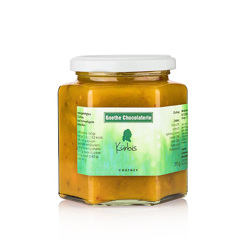 Goethe Chocolaterie - Kürbis Chutney, 390 g