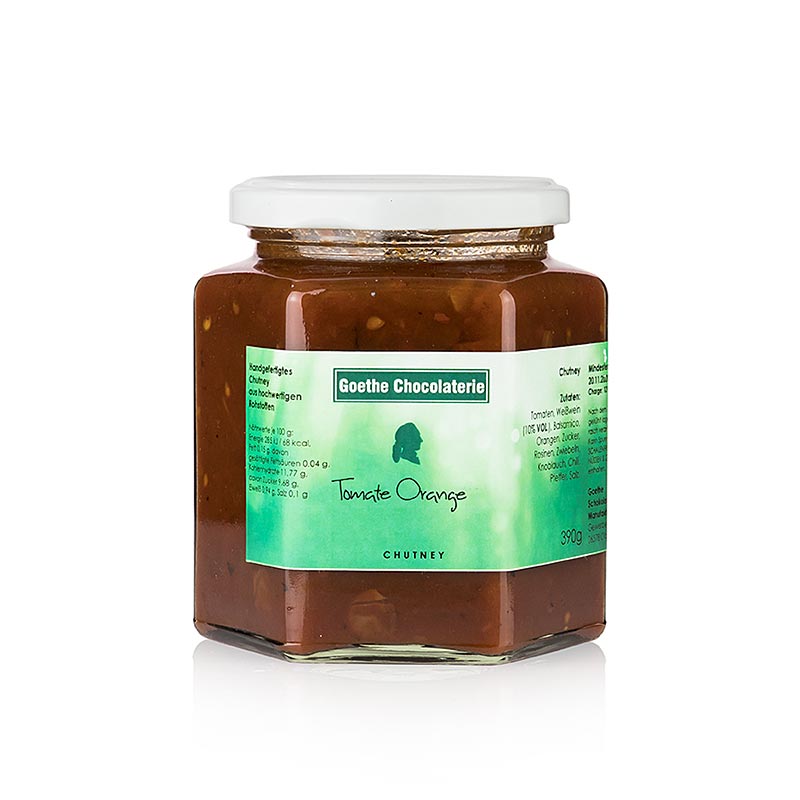 Goethe Chocolaterie - Tomaten Orangen Chutney, 390 g