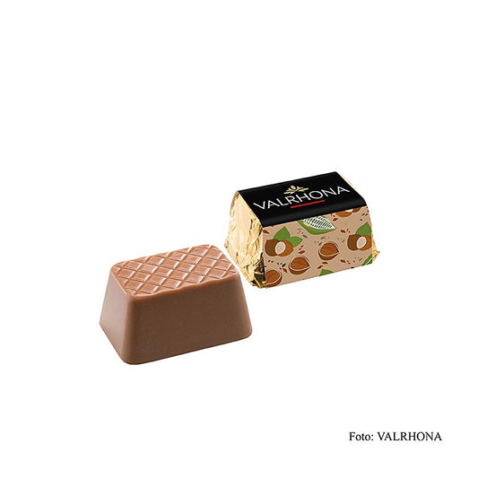 Valrhona "Lingot" Praliné - Gianduja Mini Goldbarren, Knuspernougat, 2 kg, ca.200 St