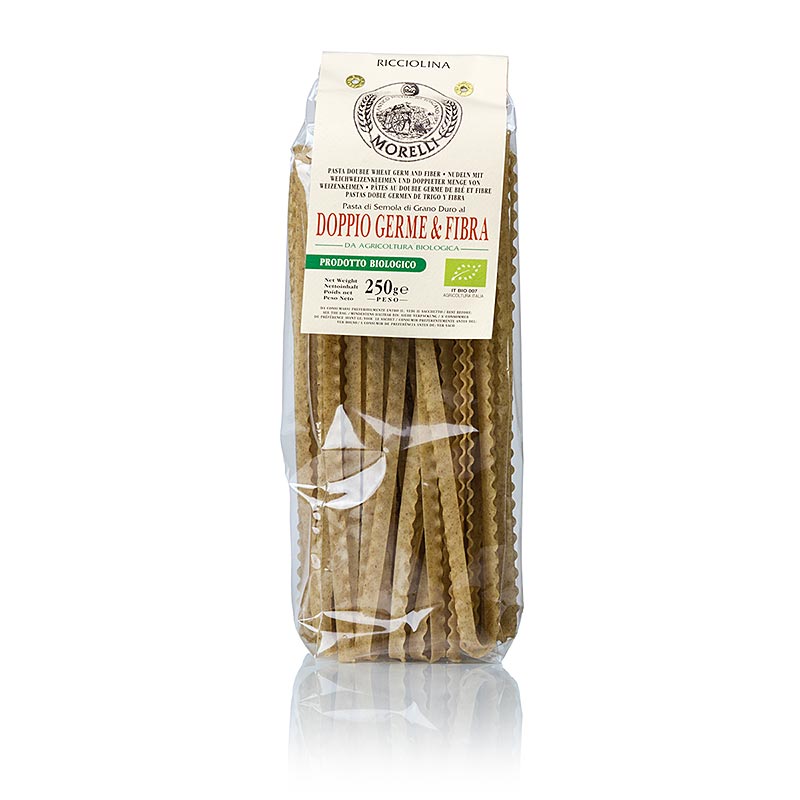 Pasta Morelli 1860, Ricciolina, mit Weizenkeimen, BIO, 250 g