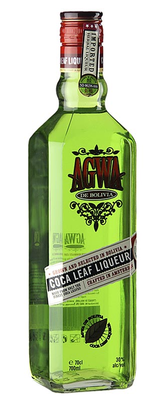 AGWA, Kokablätterlikör, Bolivien, 30% vol., 700 ml