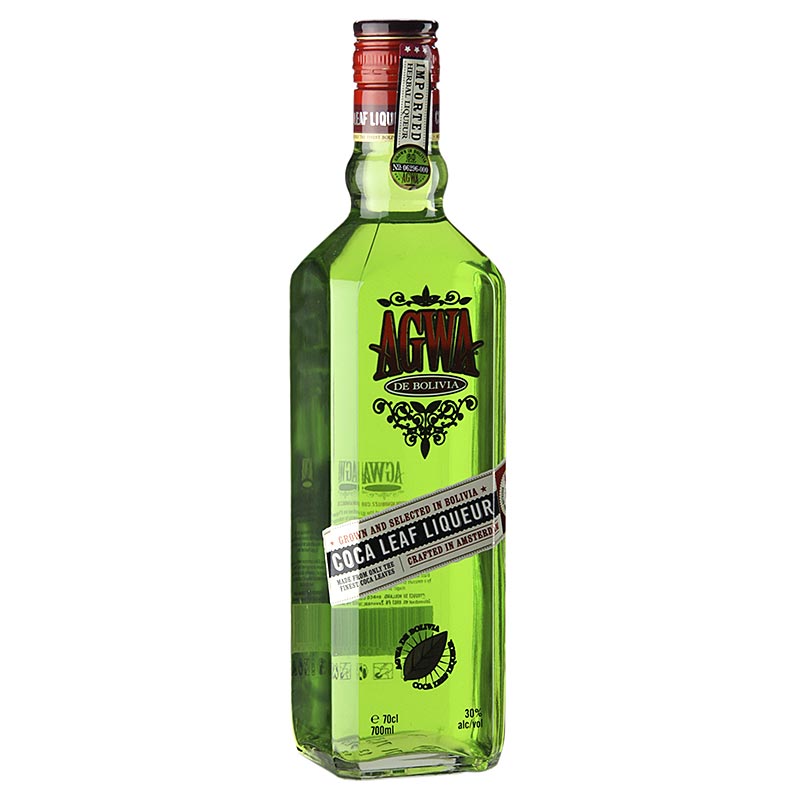 AGWA, Kokablätterlikör, Bolivien, 30% vol., 700 ml