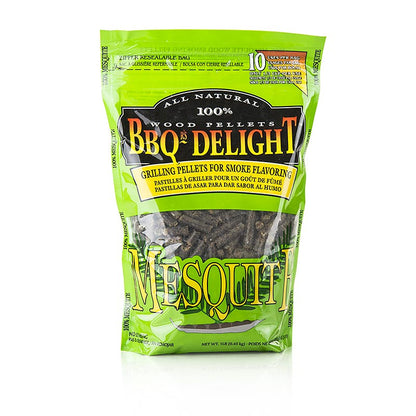 Grill BBQ - Räucherpellets aus Mesquiteholz, 450 g