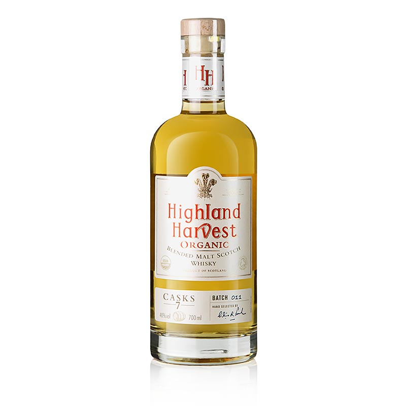 Highland Organic Scotch Whisky, 40% vol., BIO, 700 ml