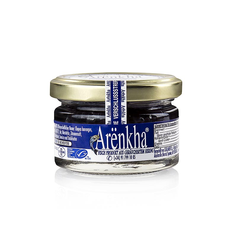 Arënkha "Kaviar" (ehem. Avruga/Harenga), aus geräuchertem Hering, 55 g