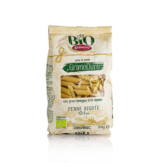 Pasta Granoro, Penne Rigati No. 43, BIO, 500 g