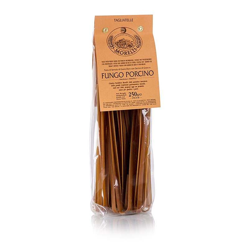 Morelli 1860 Tagliatelle con Porcini, mit Steinpilzen und Weizenkeimen, 250 g