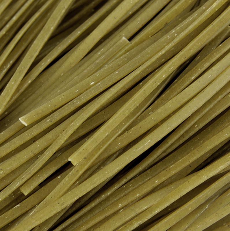 Morelli 1860 Linguine, mit Knoblauch, Basilikum & Weizenkeimen, 250 g