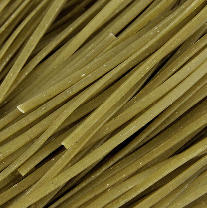 Morelli 1860 Linguine, mit Knoblauch, Basilikum & Weizenkeimen, 250 g