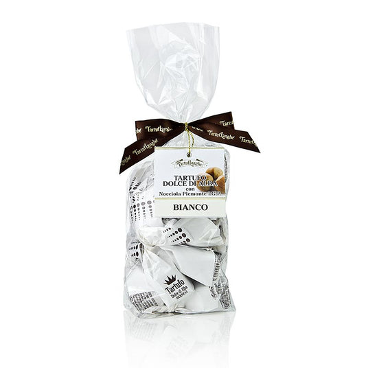 Tartuflanghe Trüffelpralinen - Dolce d´Alba, weiße Schokolade, ca. 14g, weiß, 200 g