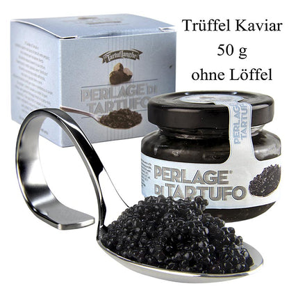 Tartuflanghe  Trüffel Kaviar - "Perlage di Tartufo", aus Wintertrüffelsaft, 50 g