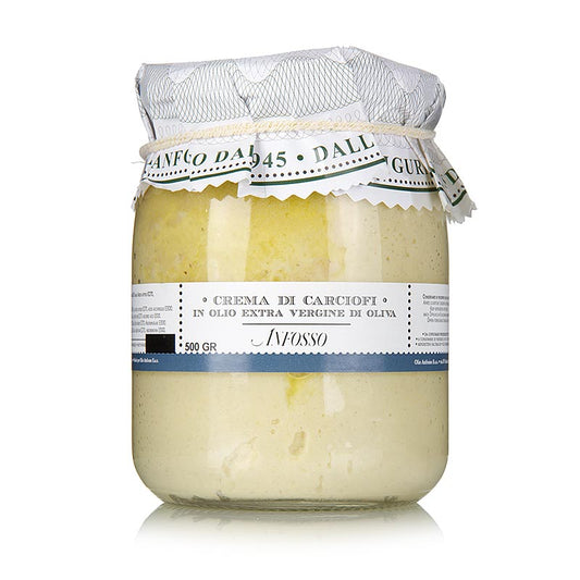 Artischockencreme, mit Knoblauch und Olivenöl, 500 g