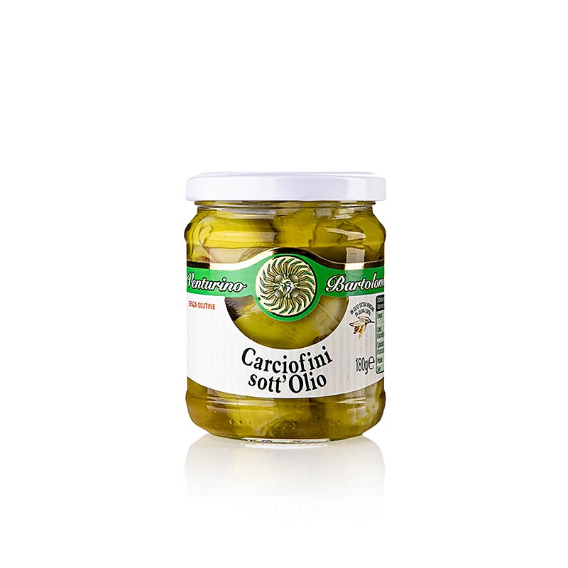 Eingelegte Artischocken - Carciofini sott´olio, in Olivenöl, Venturino, 180 g