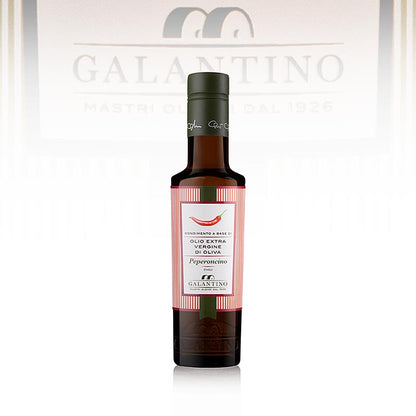 Natives Olivenöl Extra, Galantino mit Peperoni - Pepperolio, 250 ml