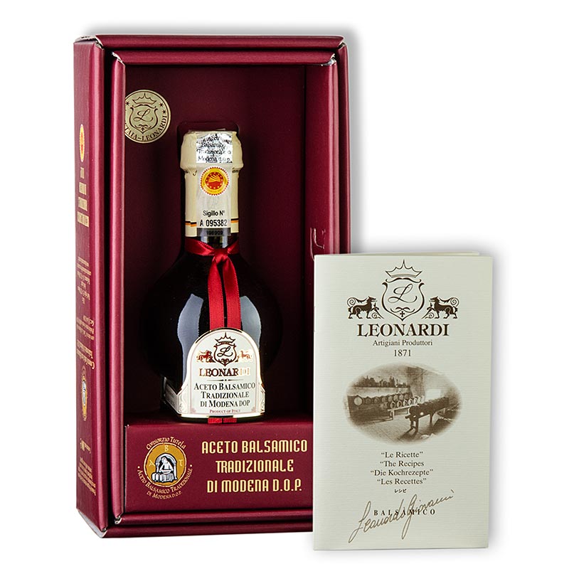 Aceto Balsamico Tradizionale di Modena DOP/g.U., 12 Jahre, Leonardi, 100 ml