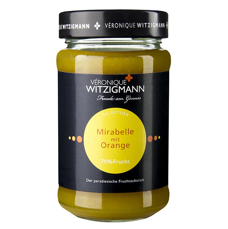 Mirabelle mit Orange - Fruchtaufstrich, 225 g