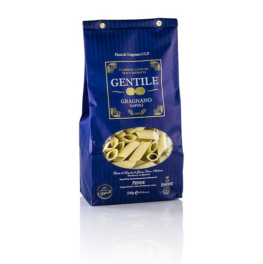 Pastificio Gentile Gragnano IGP - Penne, bronzegezogen, 500 g