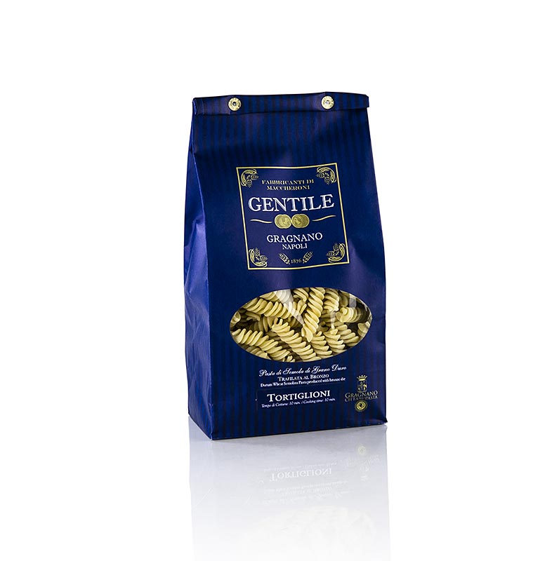 Pastificio Gentile Gragnano IGP - Tortiglioni, bronzegezogen, 500 g