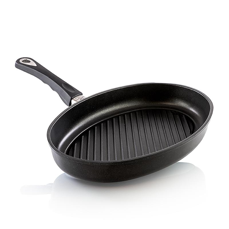 AMT Gastroguss, Fischbratpfanne mit Grillboden u. Fettrinne, Induktion, 35x24cm, 1 St