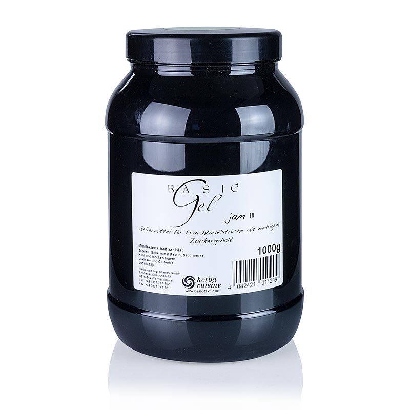 Basic Gel - for jam 3, Grün, vegan, Herbacuisine, 1 kg