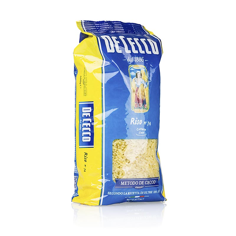 De Cecco Riso (Reiskornnudel), No. 74, 12 kg, 24 x 500g