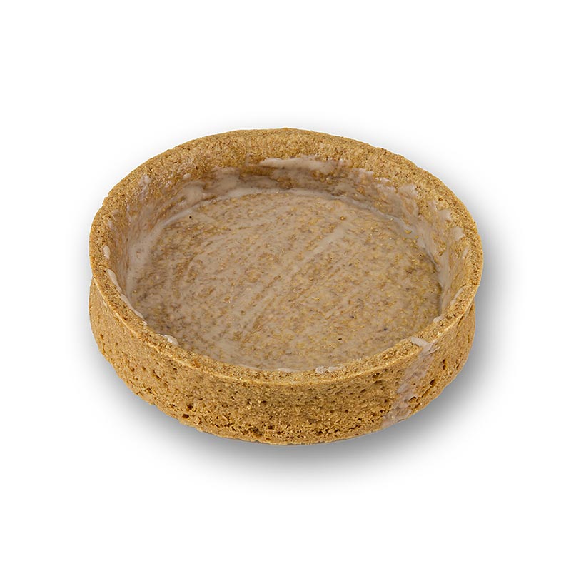 Dessert-Tartelettes aus Graham Crackern, gecoated, ø 80x17mm h, 1,04 kg, 45 St