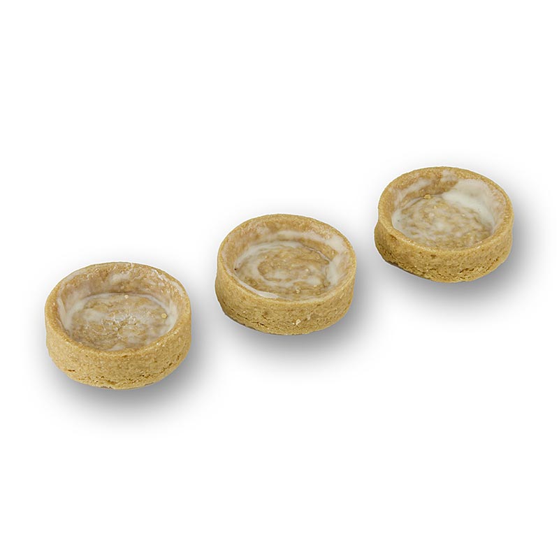 Dessert-Tartelettes mit AOP Butter, gecoated, ø 35x10mm h, 840 g, 210 St