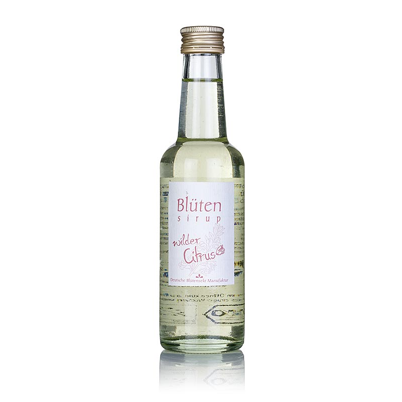 Blütensirup wilde Citrusblüte, 1:10, BIO, 250 ml