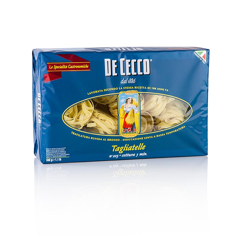 De Cecco Tagliatelle, No.203, 500 g