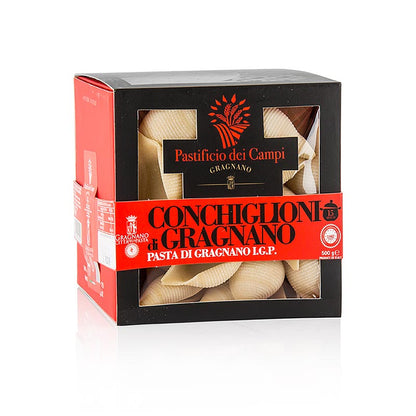 Pastificio dei Campi - No.57 Conchiglioni, große Muschel, Pasta di Gragnano, IGP/g.U., 500 g