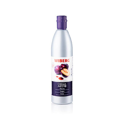 WIBERG Crema di Aceto, Pflaume, Squeeze Flasche, 500 ml