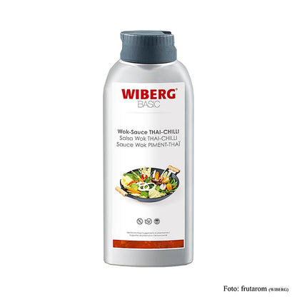 Wiberg BASIC Wok Sauce Thai-Chili Style, Squeezeflasche, 665 ml