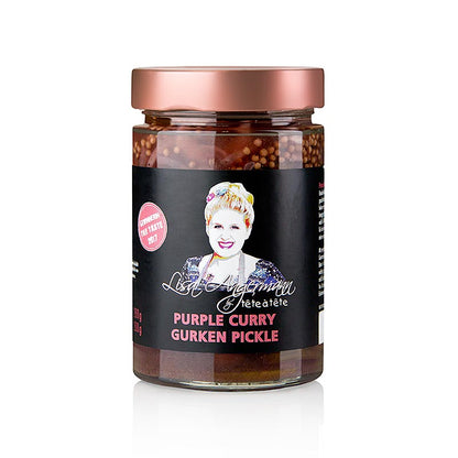 Purple Curry - Gurken Pickle, by Lisa Angermann, 280 g