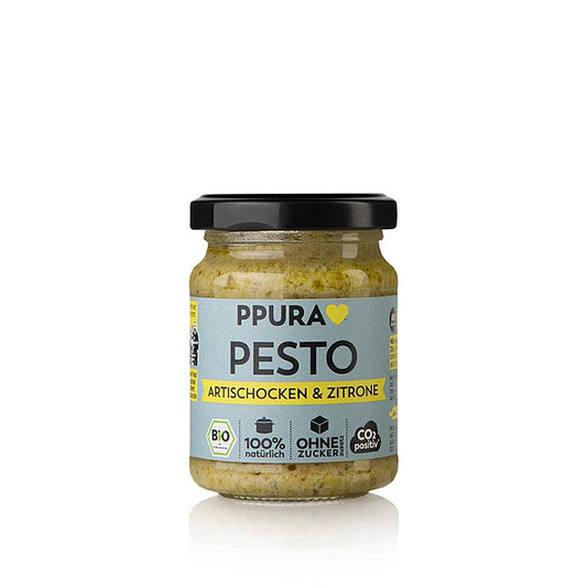 Ppura Pesto von Artischocke, Petersilie und Zitrone, BIO, 120 g