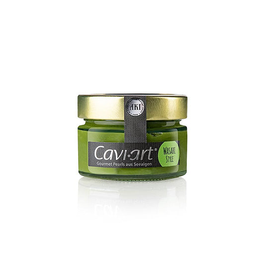 Cavi-Art® Algen-Kaviar, Wasabi-Geschmack, vegan, 100 g