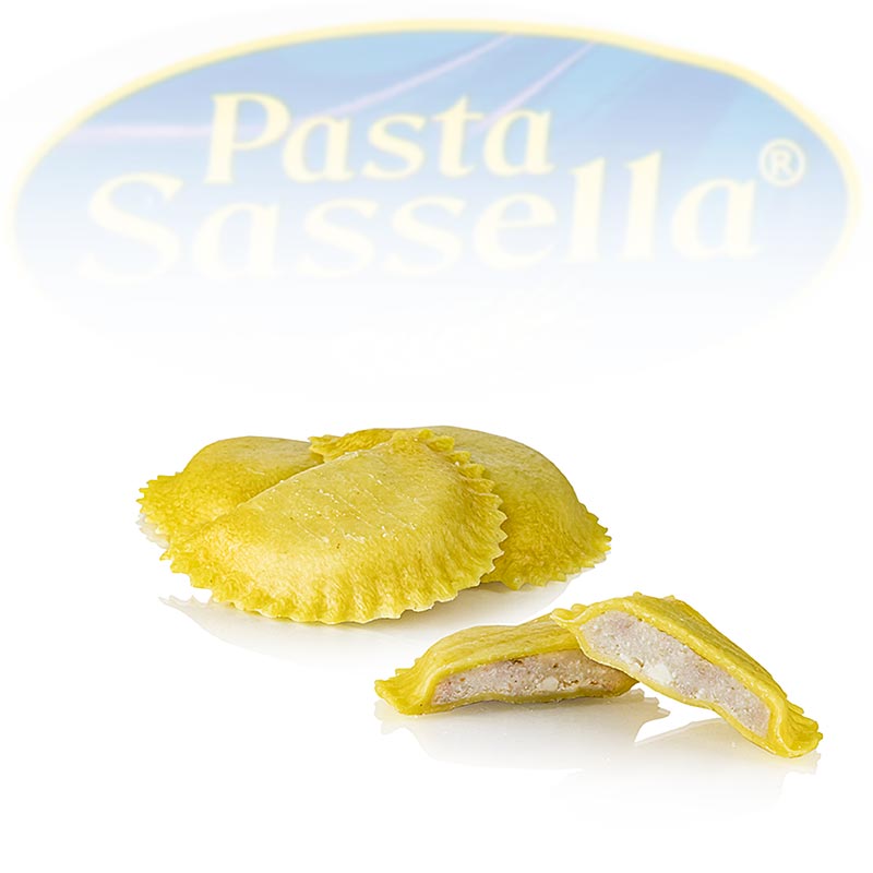 Frische Ravioli/Panzerotti mit Gorgonzola-Walnuss-Füllung, Sassella, 500 g